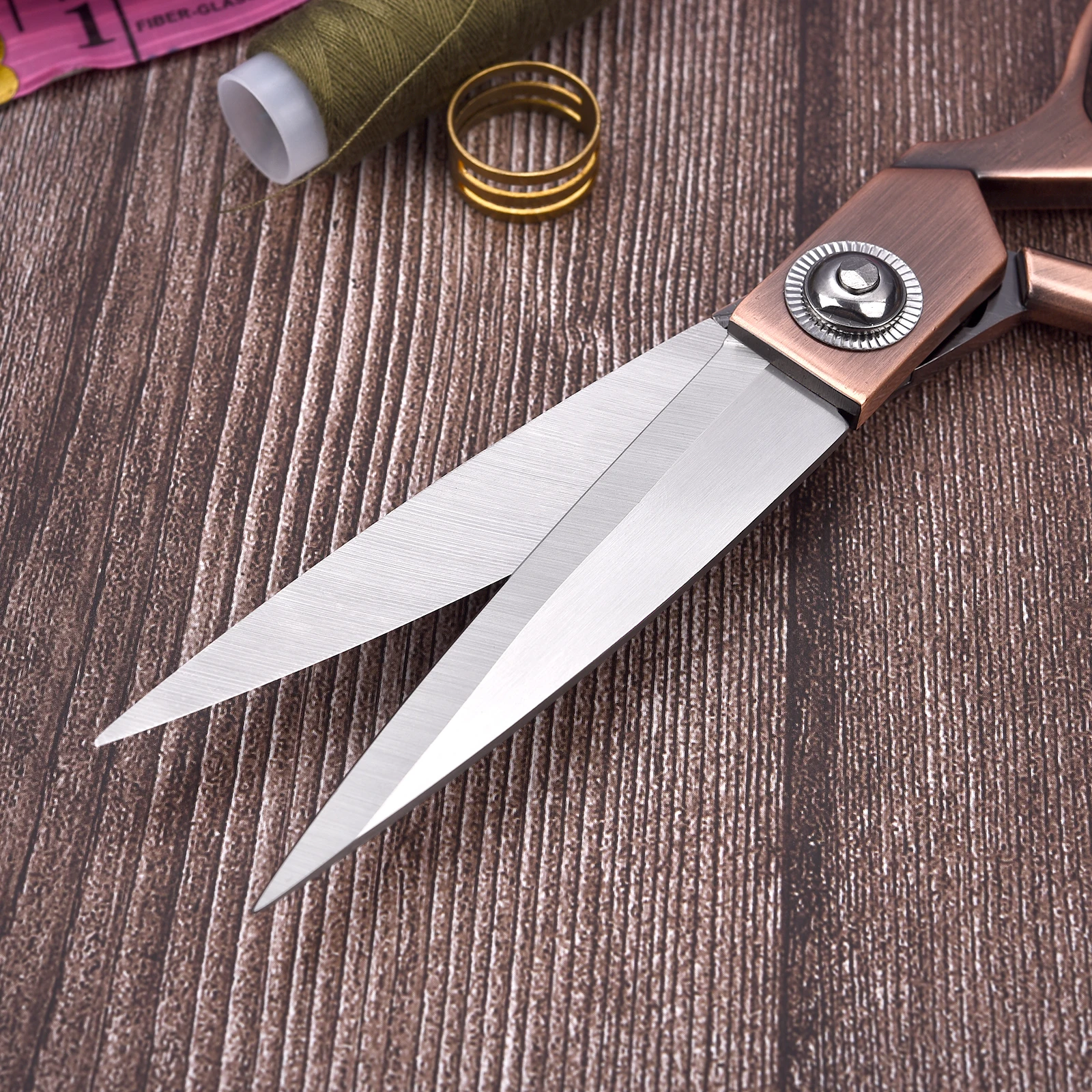 Tailor Scissors Sewing Scissors Fabric 8/9.5/10.5inch Stainless Steel Scissor Sewing Tool Clothing Cutter Shears Sewing Supplies view 4