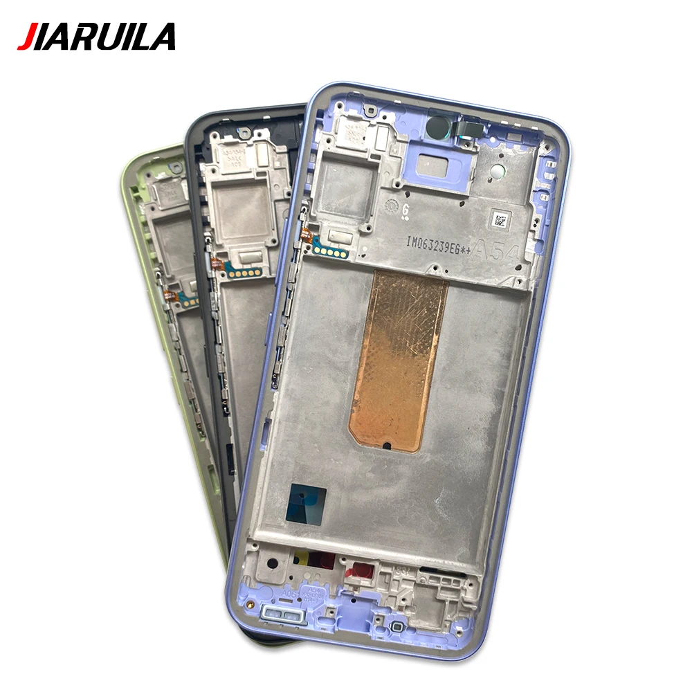 New For Samsung A13 A23 A33 A73 A14 A24 A34 A54 4G 5G LCD Frame Middle Frame Bezel Housing Replacement Parts Front Frame