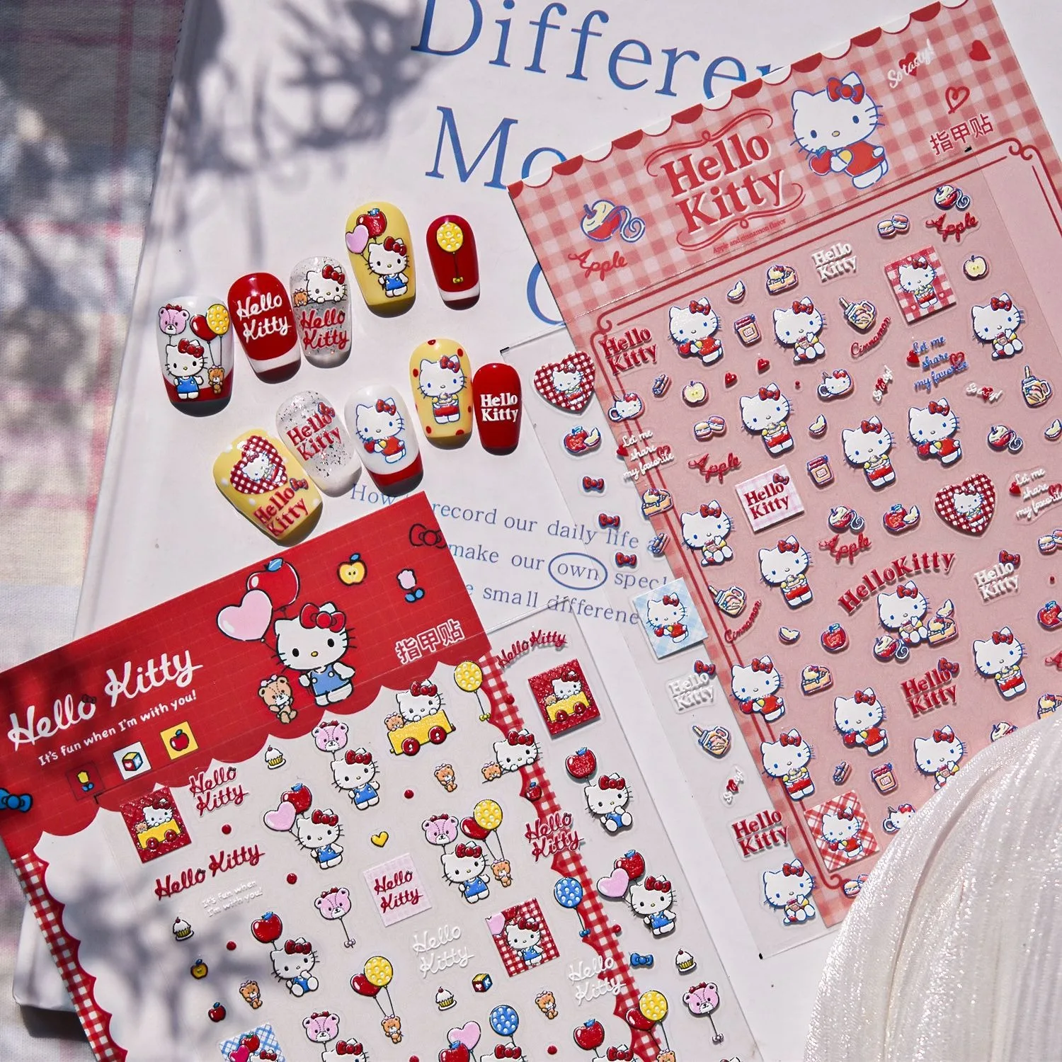 1 Pcs 5D Sanrio Nai…