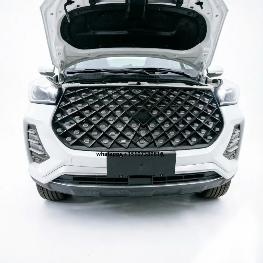 

FOR Chery Tiggo 5x New Front Bumper Assembly with Cooling System Headlight Grille and Fog Light Cut-Outs Plastic Material