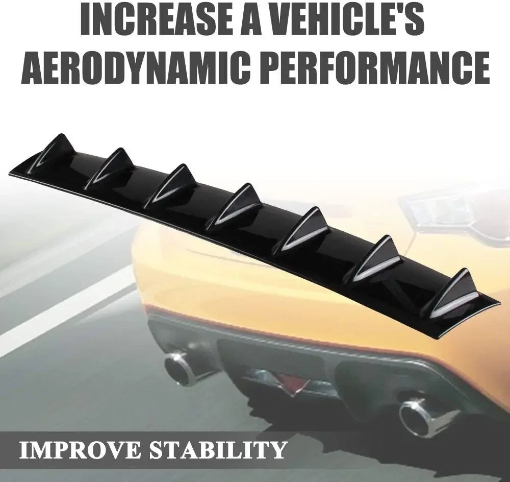 ดิฟฟิวเซอร์กันชนหลังแบบคาร์บอนไฟเบอร์ คุณภาพสูง ผลิตจากพลาสติก ABS รุ่น SLJ-1008