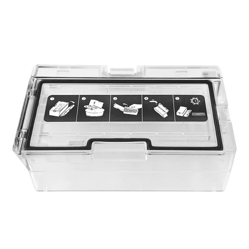 AT48-ダストボックス真空ダストボックス Roborock S7 T7S T7S プラス G10 ダストボックススペアパーツロボット掃除機アクセサリー