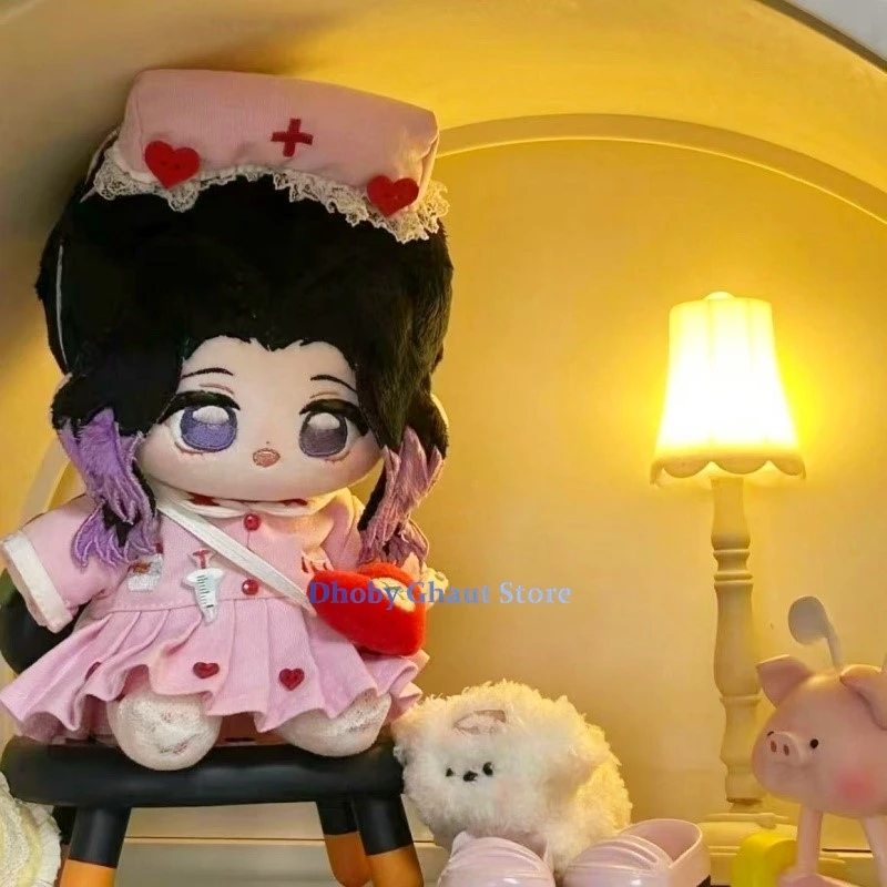 

20 см Kochou Shinobu плюшевая кукла высшего качества детский косплей Kawaii хлопковые фигурки тела одеваются плюшевые игрушки для подарка на день рождения