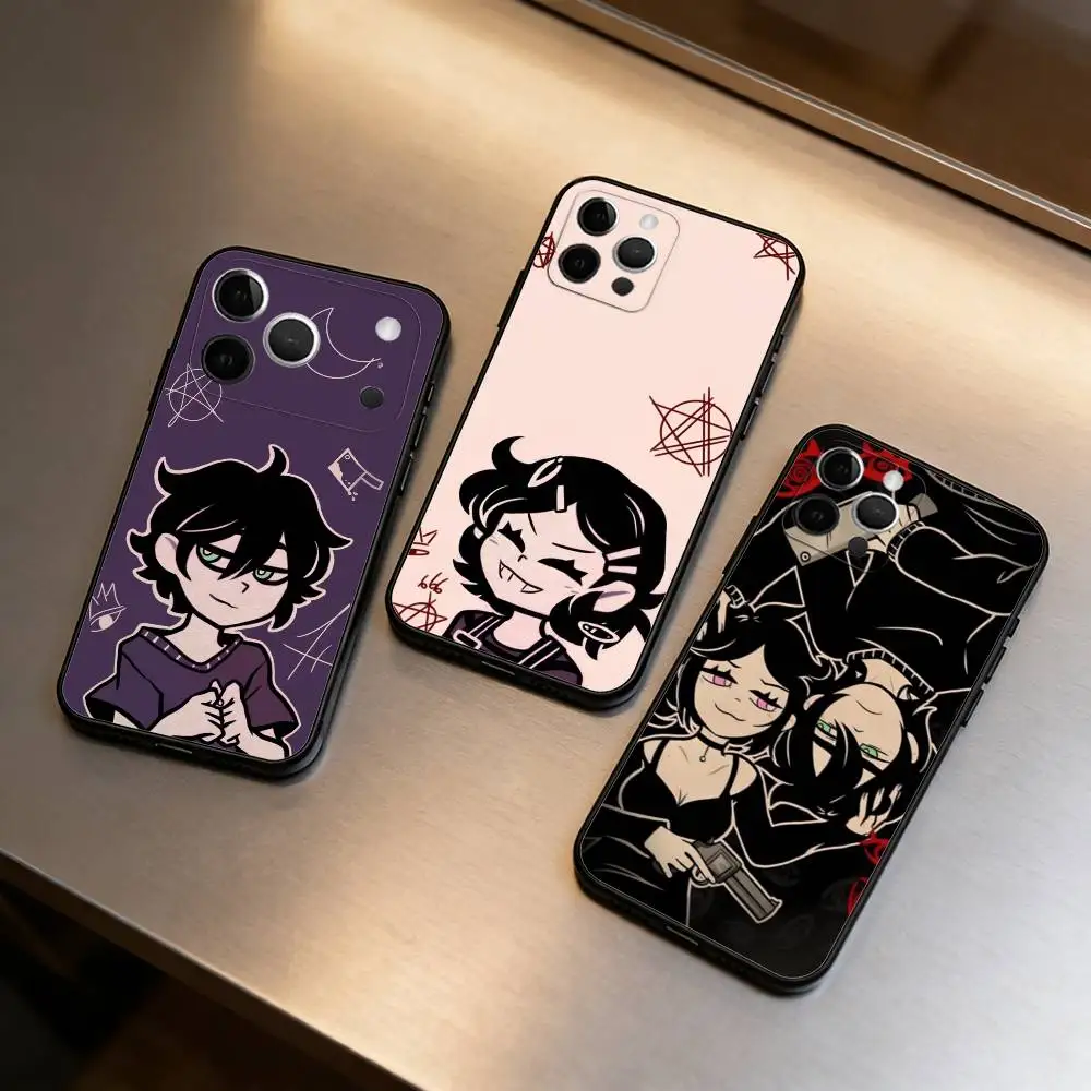 

The Coffin of Andy LeyLey Soft Silicone Black Cover,Phone Case For iPhone 17,16,15,14,13,12,11 Plus,Pro Max,XS