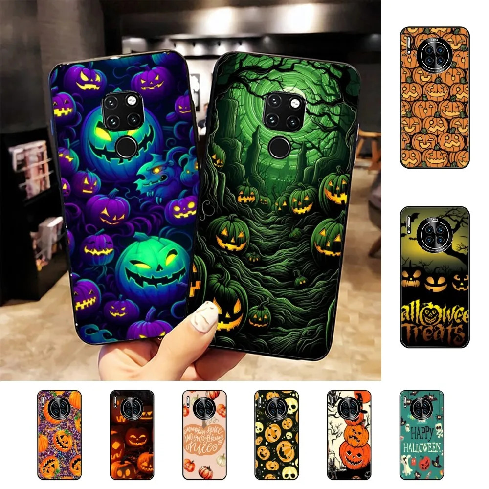 

Halloween Pumpkin Phone Case For Huawei Mate 10 20 30 40 50 lite pro Nova 3 3i 5 6 SE 7 pro 7SE