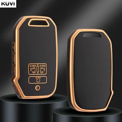 7 Buttons TPU Auto Remote Sleutel Case Cover Shell Voor Kia Carnaval 2021 2022 Sedona Carnaval Ka4 Ex Sx Lx Fiesta 2023 Accessoires