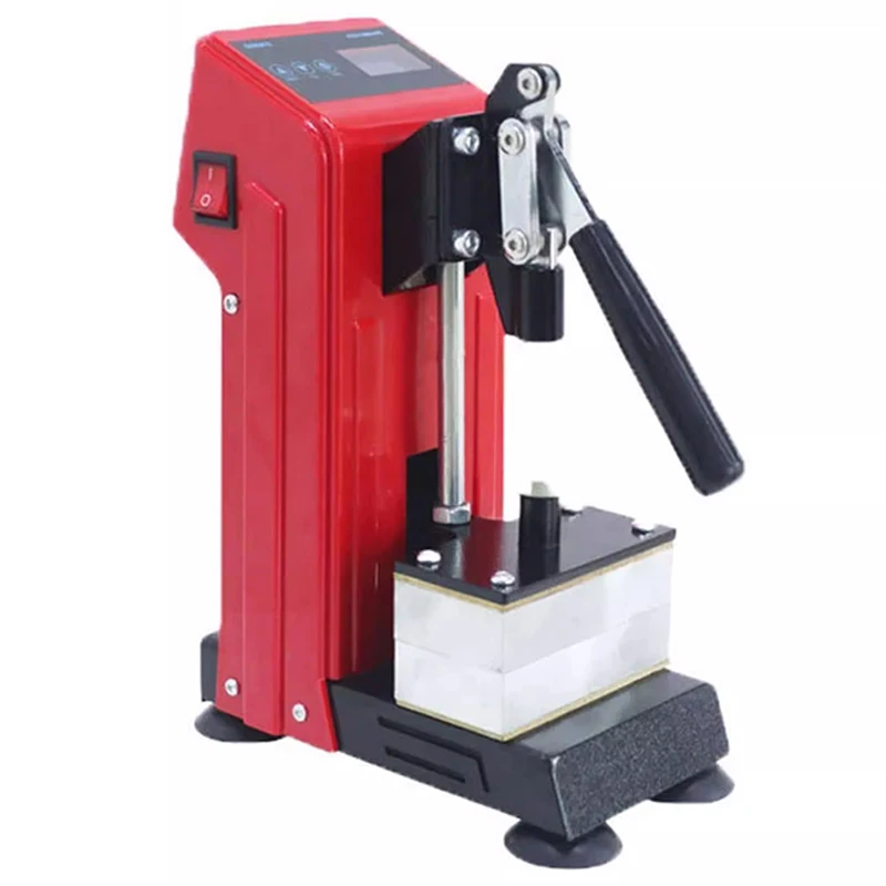 Compact Electric Heat Transfer Press Dual-Temperature Heating Plates LCD Display 400W Heat Press Machine