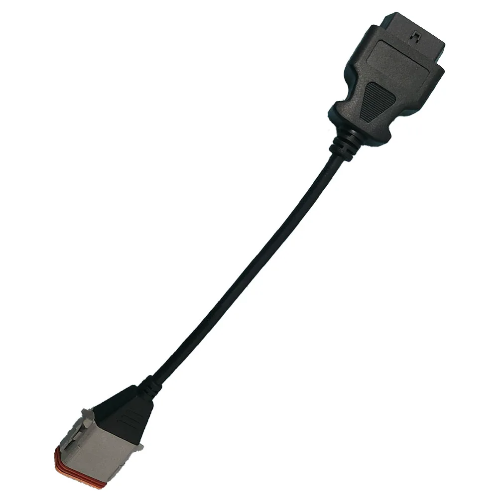 ECUTOOL High Quality Truck Diagnostic Original Cable For Komatsu 12Pin OBD Adapter For Cummins Inline6 OBD2 Connect Wire Line