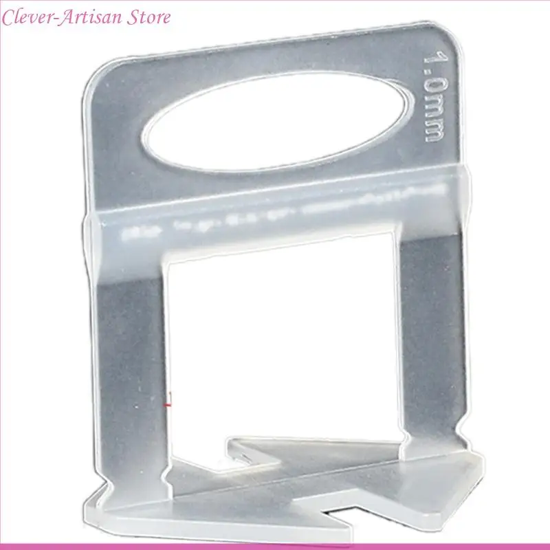 Sistema nivelación baldosas E06B Clips nivelación azulejos 100 piezas para sala estar cocina Base