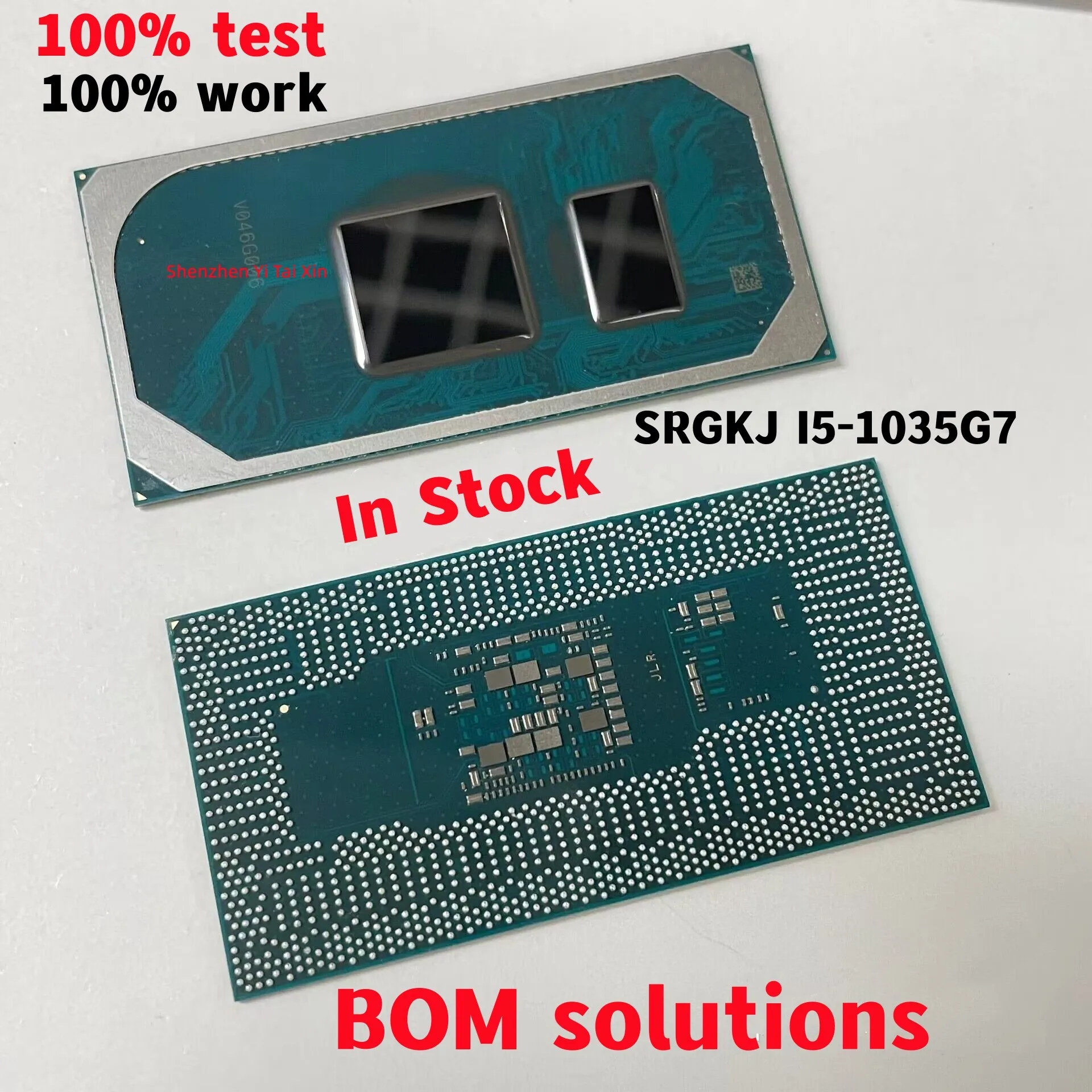 100% test very good product SRGKJ I5-1035G7 I5 1035G7 SRG0S SRGKF I3-1005G1 I3 1005G1  bga chip reball with balls IC chips