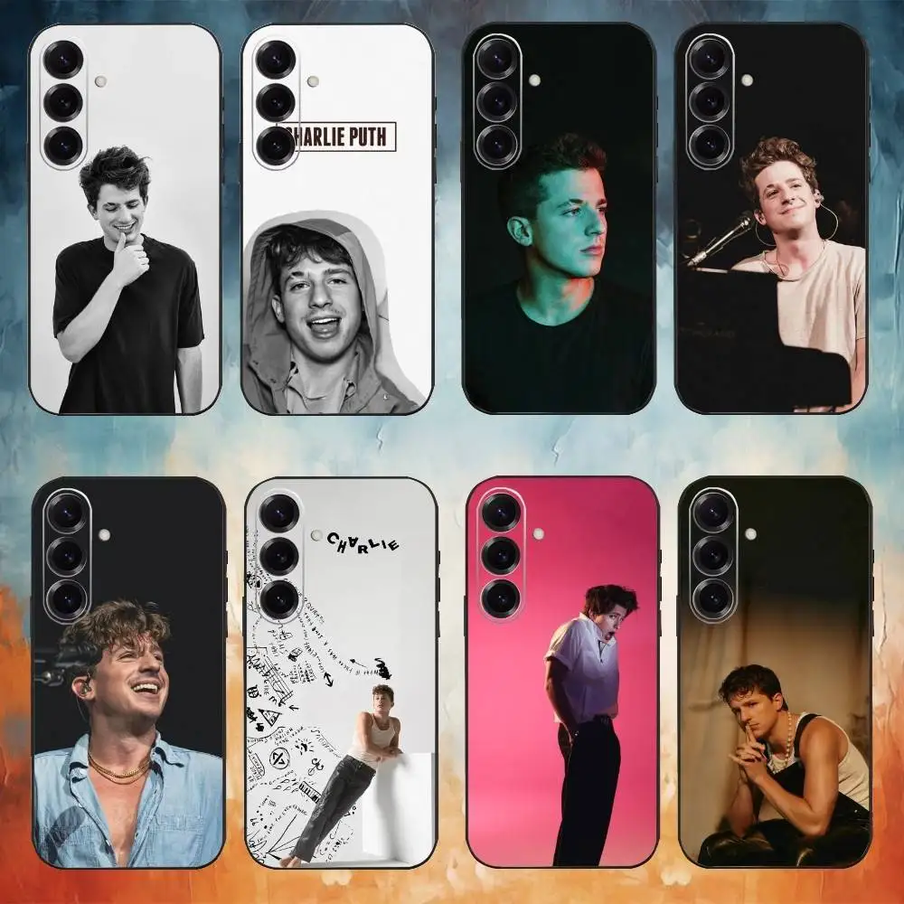 

C-Charlie P-Puth Nine Track Mind Phone Case For Samsung GalaxyA13,21s,22,31,32,52,53,71,72,73,Soft Black Cover
