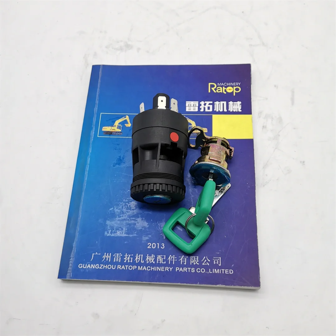 مجموعة قفل عالية الجودة 15082295 VOE15082295 مفتاح إشعال 04822301 VOE04822301 للرافعات العجلات A20C A25B A30C A35D A40 #6