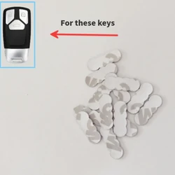 17*6Mm Diy Embleem Logo Vervanging Sticker Embleem Voor Audi Remote Key Shell