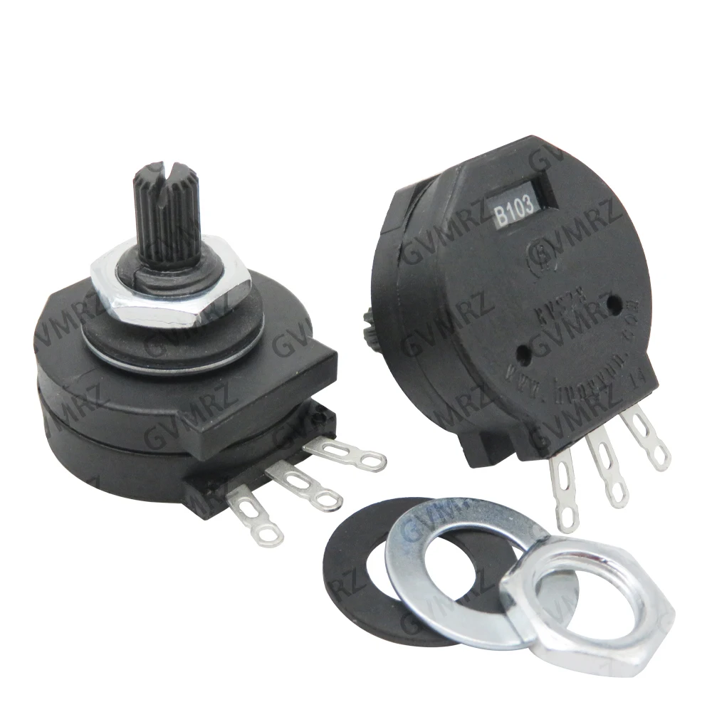 RVS28P-B102 B103 3PIN/6PIN Electric welding machine potentiometer 2W 1K 10K welding machine parts RVS28 B102 B103