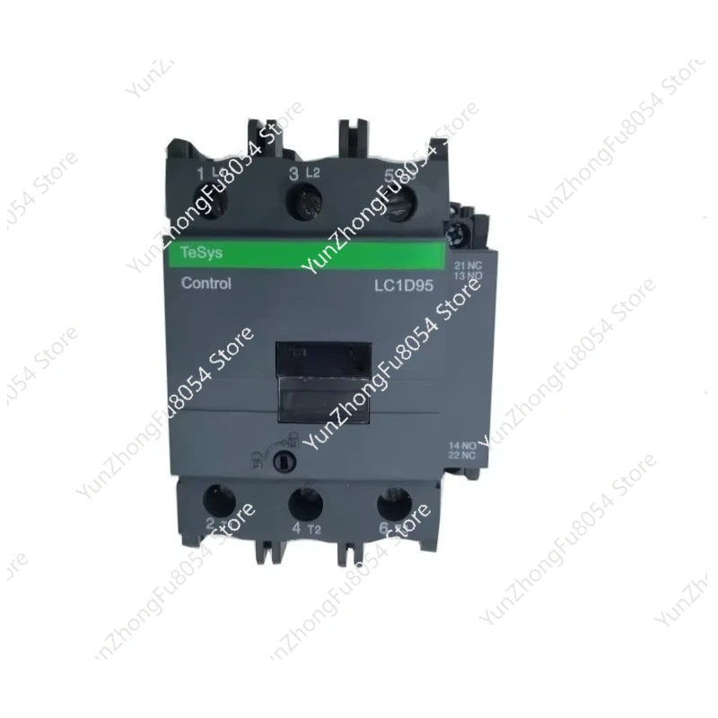 For LC1D95M7 IEC Contactor TeSys Deca No Reverse 95A, 60HP 480VAC 3 Phase 3 Pole 3 No 220VAC 50/60Hz