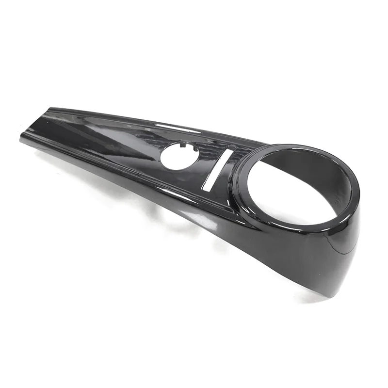 أجزاء ملحقات داش سوداء لامعة مبتكرة غطاء خزان الغاز لوحدة التحكم في الوقود لـ Road King 2008-Up #2