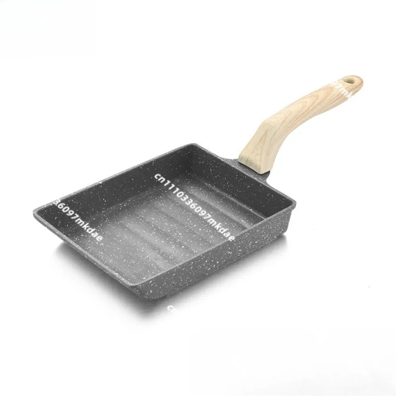 non-stick frying pan, square steak frying pan, Maifanshi breakfast pan, egg roll frying pan