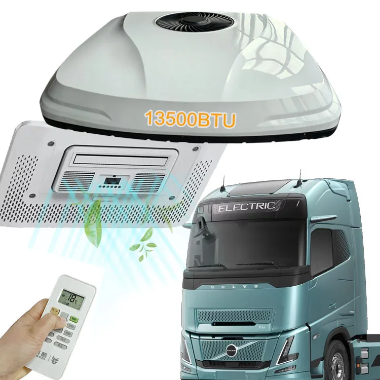 

12V/24V Battery Operated Parking Air Cooler Rooftop Electric Parking Cooler For Trucks Campers Agriculture Vehicles