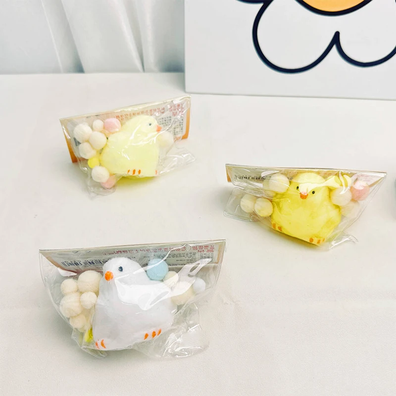 Soft Sticky Chick กําลังมองหาข้าวความเครียดบรรเทาผ่อนคลายของเล่นบีบของเล่นไก่ Decompressing Blind Bag Decompressing ของเล่น