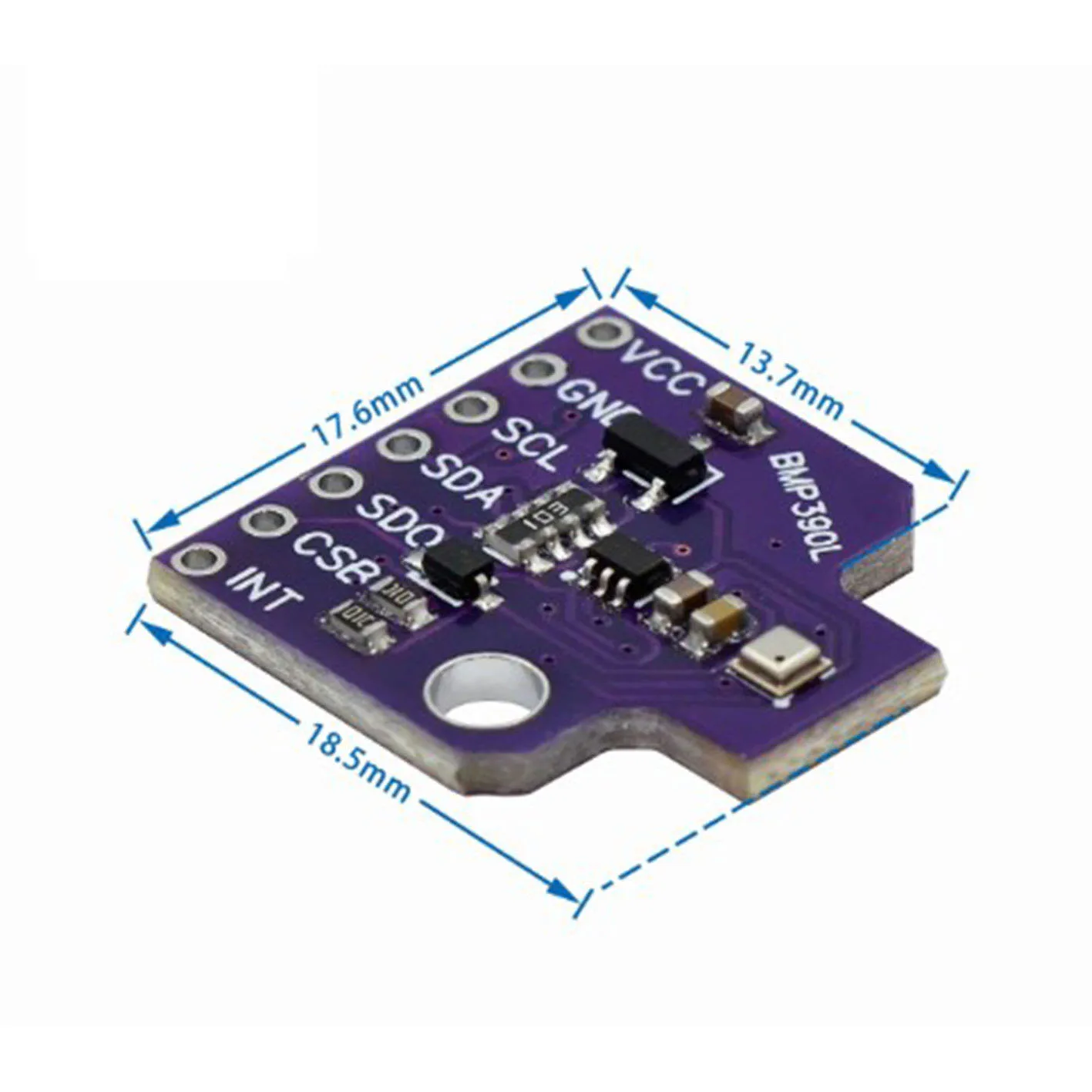 1~50Pcs BMP390L Digital Atmospheric Pressure Sensor Module Low Power Alternative BMP388 280 Barometric Altitude Detection Board