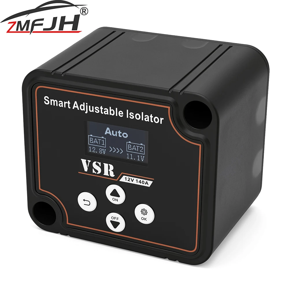 

Dual Battery Smart Isolator Smart Adjustable lsolator Dual Battery Isolation Switch Voltage Sensitive Split Charge Relay For Car