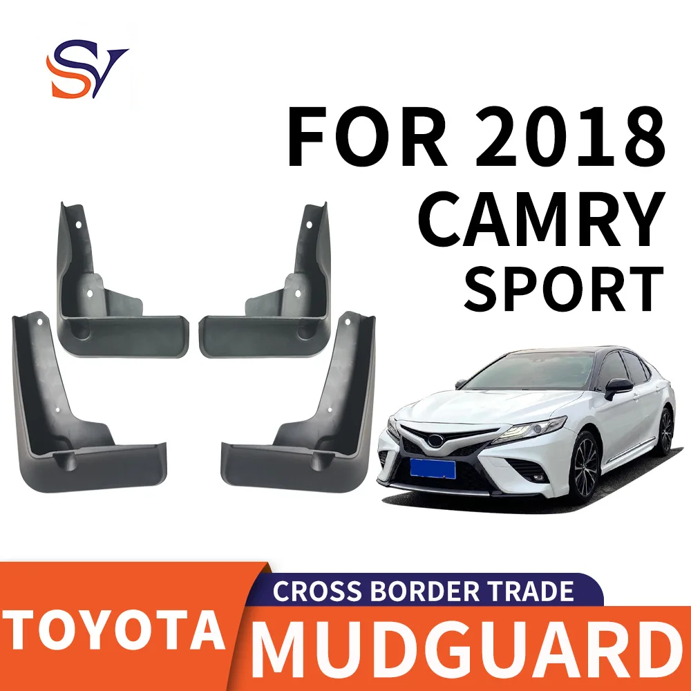 

Mudguard is suitable for 2018 Toyota Camry Sport Camry Sport Material Front and Rear Soft Rubber Material Mudguard