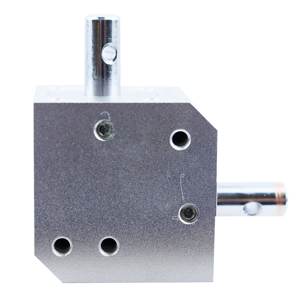 Mini 1 Module 20 Teeth 90° Angle Drive Steering Gear Unit Right Angle Bevel Bevel Gearbox Speed Ratio 1:1 Dual 8MM Shaft