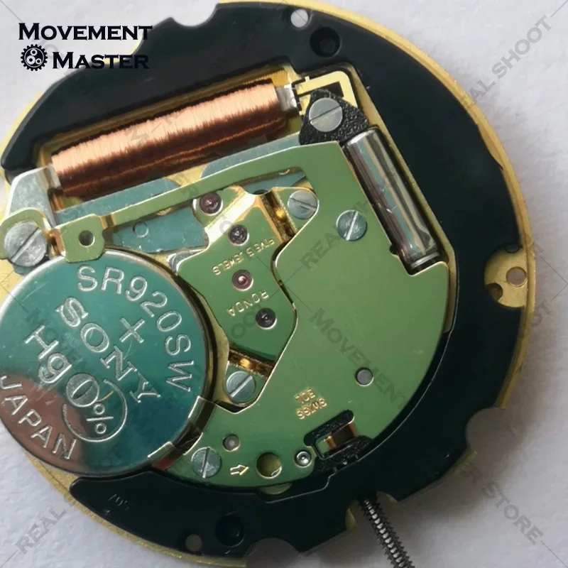 Ronda 705 Movement Brand New & Original Swiss 705 Quartz Movement Watch Accessories Gold Machine