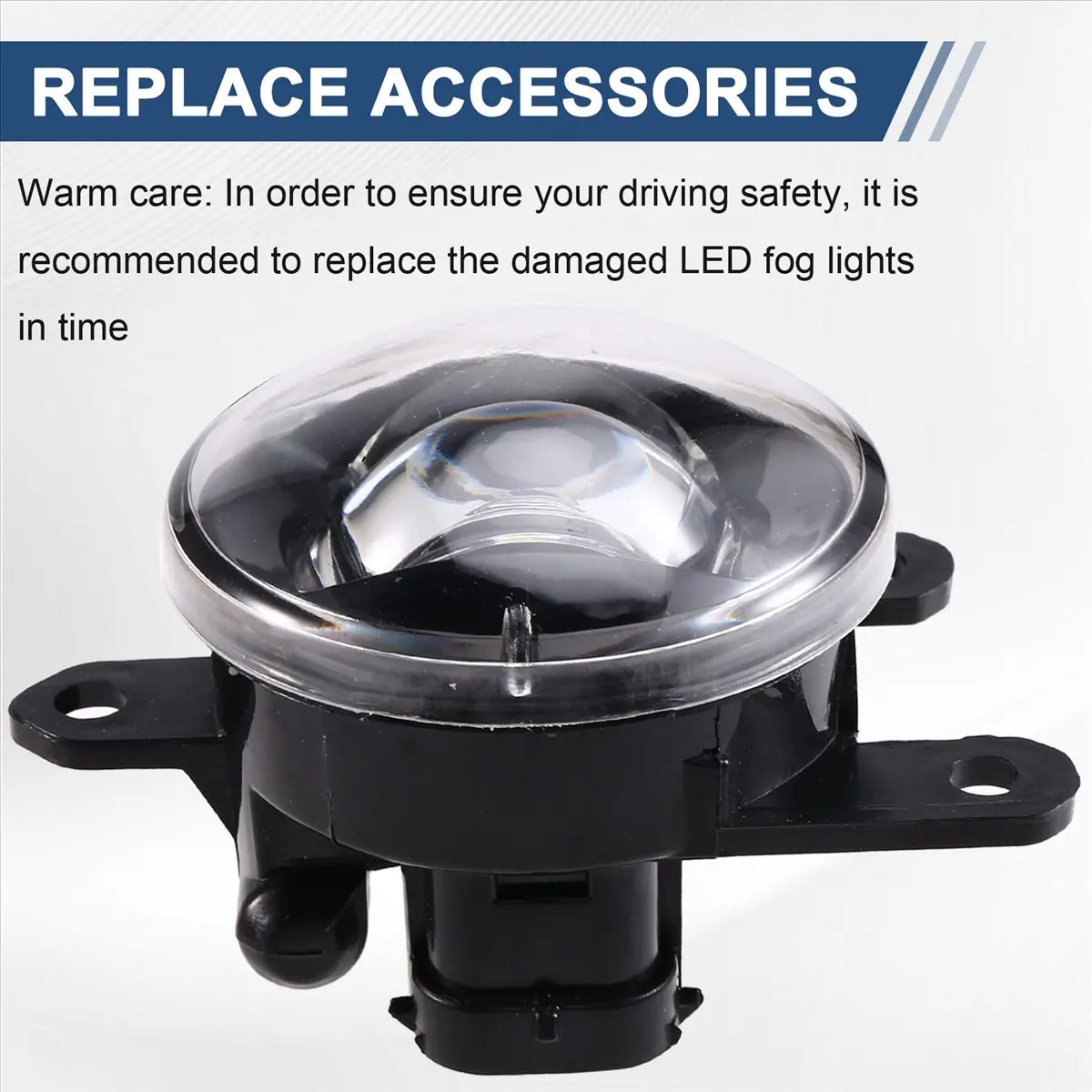 #82O (Black&Transparent)Car Front Bumper LED Fog Light for Volvo XC40 2018-2024 Right,Automotive Parts & Accessories