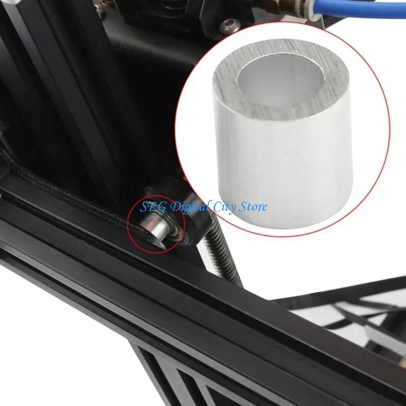 

U75B 10PCS Printer Parts Hexagonal Eccentric Column with 20PCS Round Isolation Column for V Wheel Printing Accessories