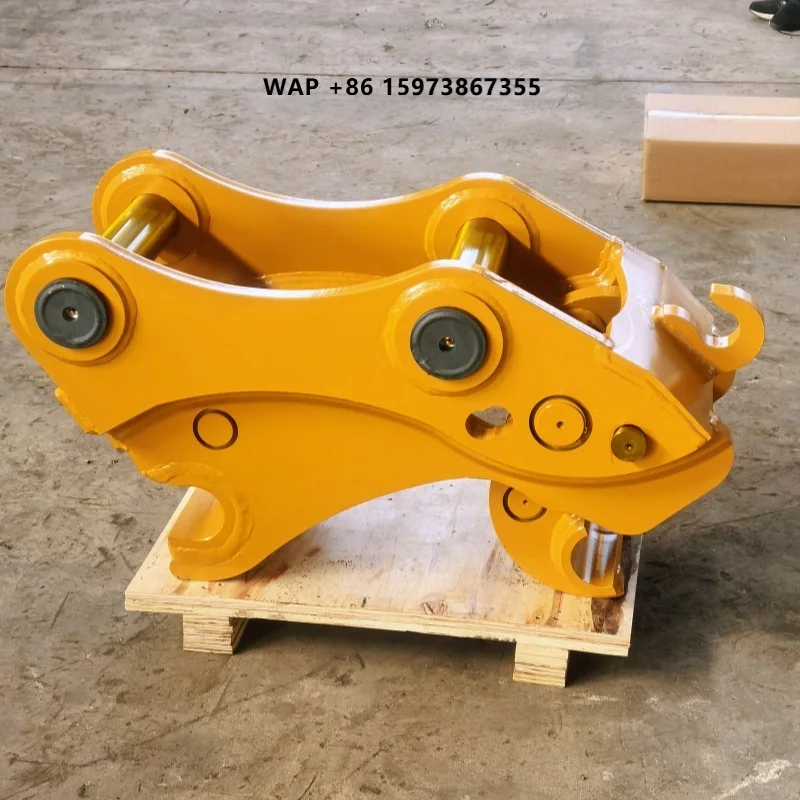 

Excavator Quick Coupler-Hydraulic Mechanical Double Safety Quick Change 306-Degree Rotation Quick Switch Attachments