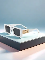 A Pair of PC New Classic Female and Male Sunglasses PC Square Frame INS Fashion Y2K Sunglasses