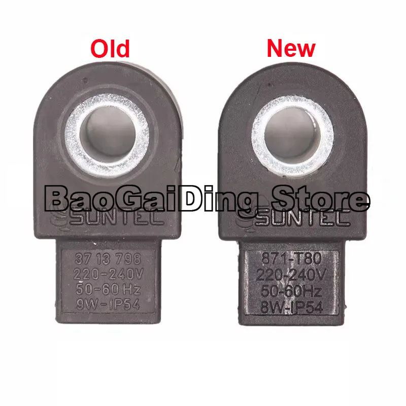 871-T80 Solenoid Valve 3713798 SUN/TE/C Oil Pump Coil 8W 9W Diesel Combustion Engine Burner Accessories