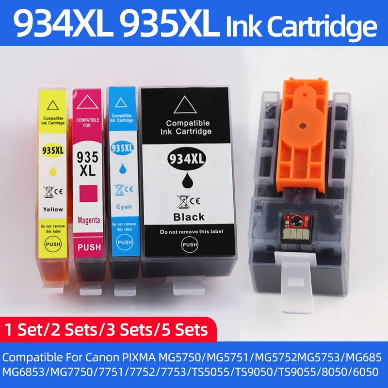 

934XL 935XL Ink Cartridge for HP934XL HP934 935 Compatible for HP Officejet pro 6230 6830 6835 6820 6815 6810 6812 6220 printer