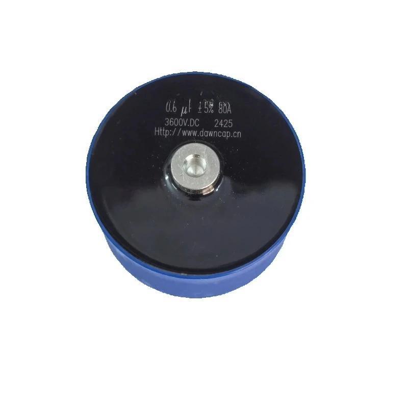 0.6UF High Frequency Resonant Capacitor 3000V 3600VDC 75*40MM Electronic Component