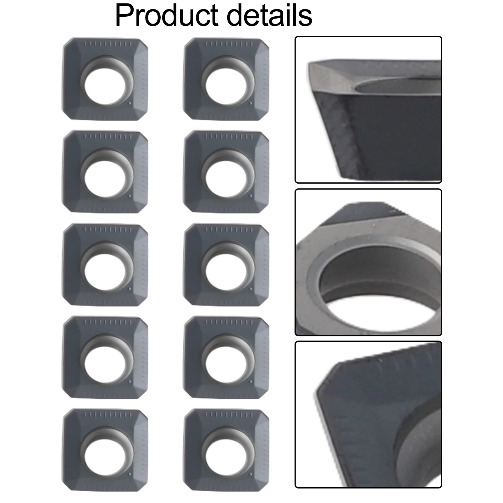 Indexable Inserts SEKT1204AFTN Insert Business Industrial for Tight Tolerances 10pcs Carbide Inserts High Grip Strength