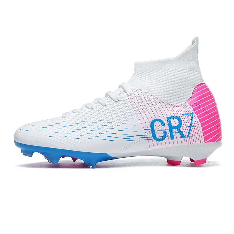 Breathable Outdoor Men Football Training Shoes Lightweight Anti Slip Spike Sports Running Casual Sneakers