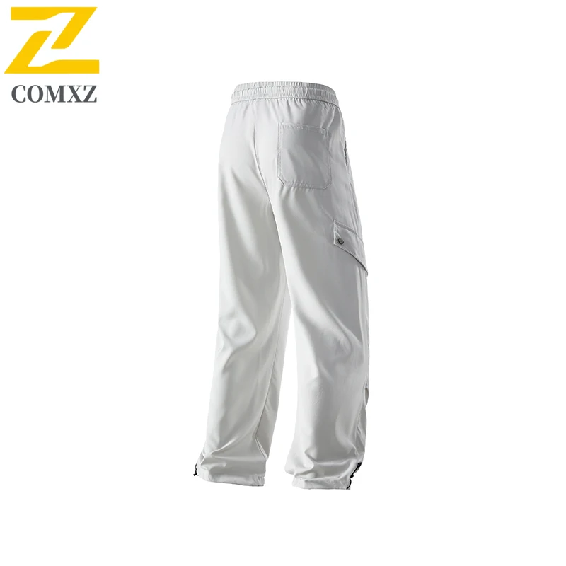 Pantalones utilitarios para hombre, estilo montaña, a prueba de viento, resistentes a las manchas, holgados, informales, para senderismo, Camping, otoño 2025,