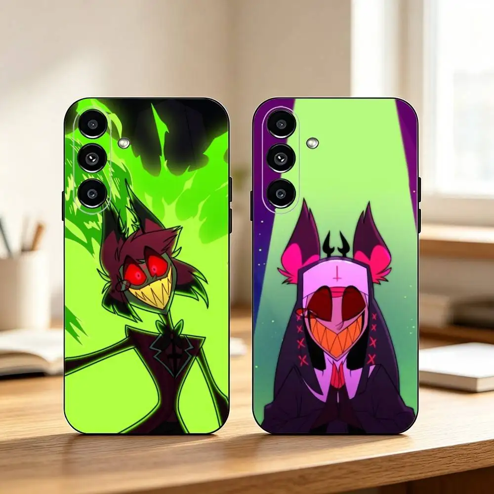 Hazbin Hotel C-Charlie  Phone Case For Samsung Galaxy A73,A72,A71,A70,A53,A52,A51,Others Soft Black Cover Gift