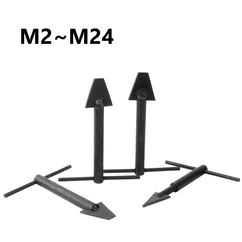 M2~M24 Extractor Tools Thread Insert Removal Tool Thread Repair Insert Helicoil Extraction / Removal Tool