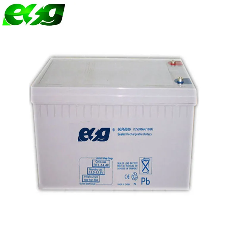 12V 24V 100ah 120ah 200ah 250ah Solar Energy Lead Acid Battery Gel Battery Packs Storage Battery