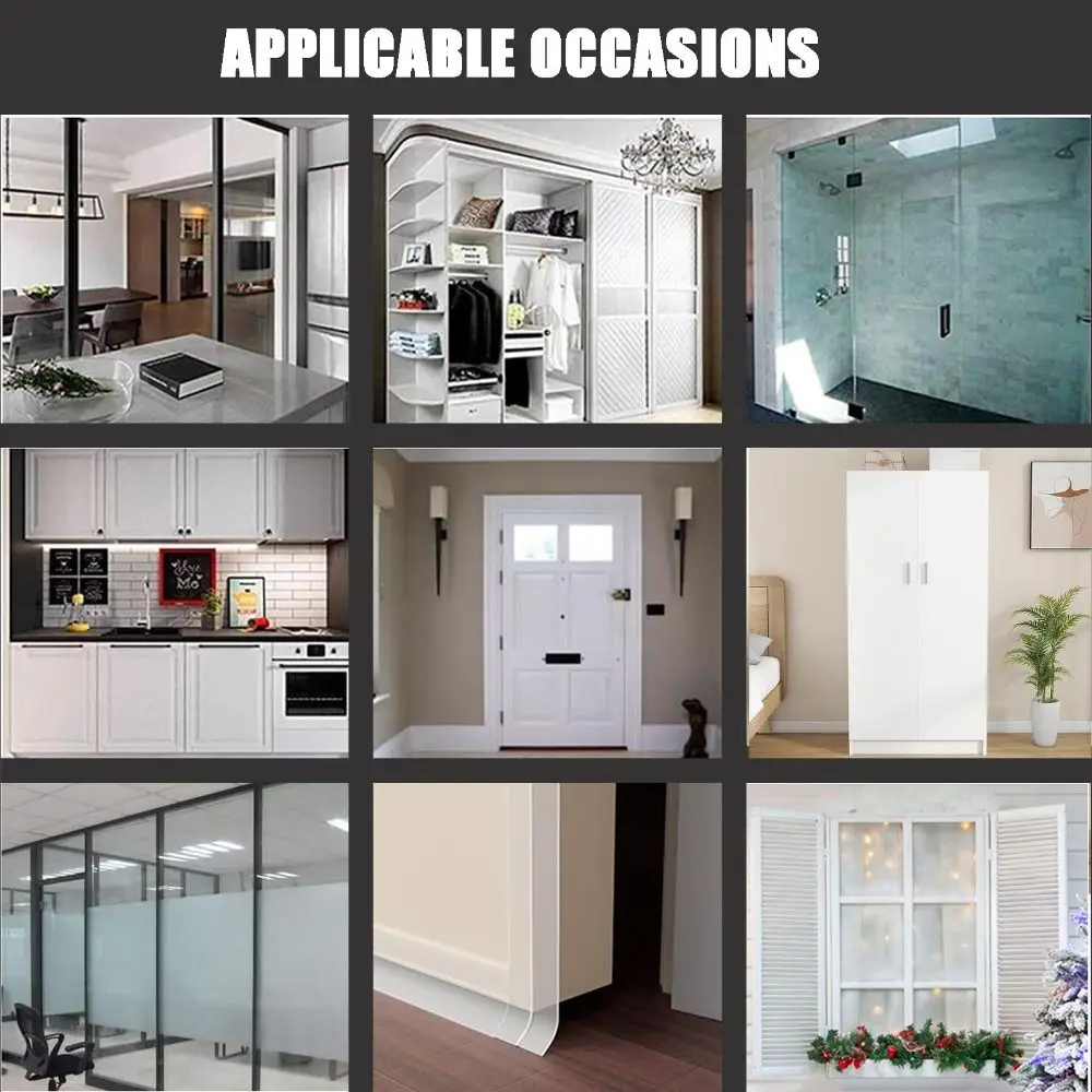 

Силиконовый Т-образный уплотнитель для дверей 6 м, ветрозащитная самоклеящаяся уплотнительная лента для оконных щелей и боковых част дверных рам