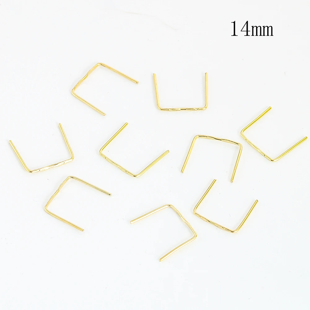 100pcs Chandelier Connectors Clips Pins Hook for Fastening Crystal Bead Prism Parts Buckle Ceiling Replacement Light Accessories