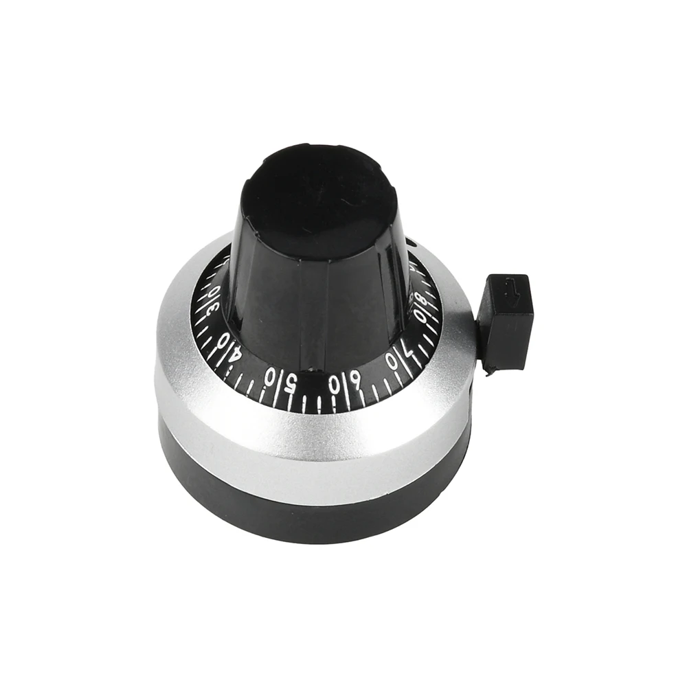 1PCS 4mm 6.35mm Aperture 3590S WXD3 Precision Scale Knob Potentiometer Knob Precise Dial Lockable Hat Potentiometer