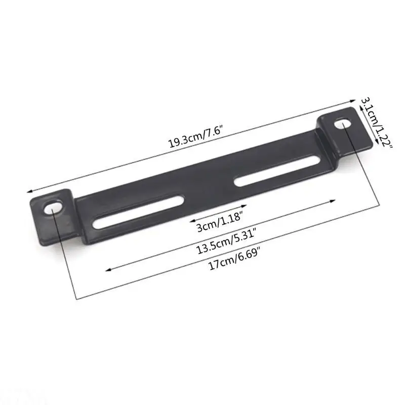 G7NA Universal Motorcycle Tail Tidy Nictplate Plate Hecklampenhalterung Mount – Detail 6