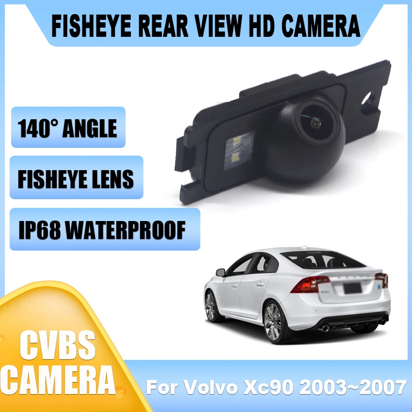 

HD Car Rear View Reverse Back up Parking Camera For Volvo S60 S60R S60L XC60 2001~2009 XC90 S80 1999~2006 V70 R XC70 2000~2007