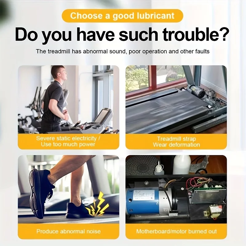 JOKJOK Treadmill Oil Precision Applicator For Running Belt Maintenance Low Noise Anti Wear Lubricant For Home Gym Equipment 60ML image 3