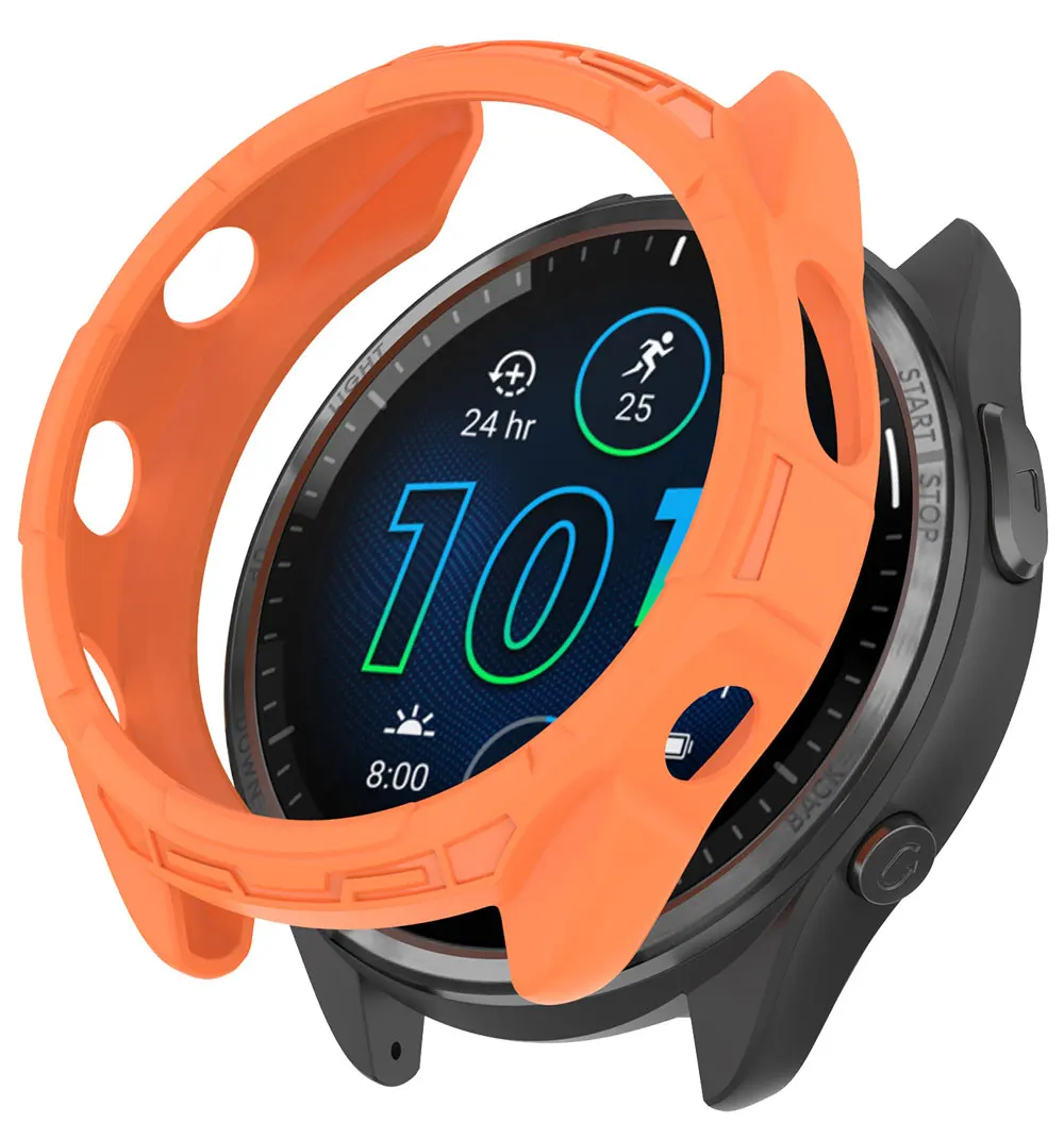 Schutzhülle Abdeckung Für Garmin Forerunner 965/265/265S Weiche Silikon SmartWatch Stoßfest Schutz Shell – Detail 2