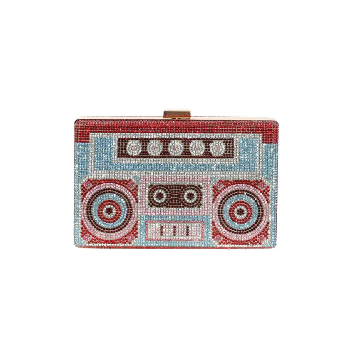 Mode Bling Strass Kristal Koppelingen Bruiloft Avondtassen Creatieve Tape Vormige Luxe Diamant Vrouwen Clutch Geld Portemonnee