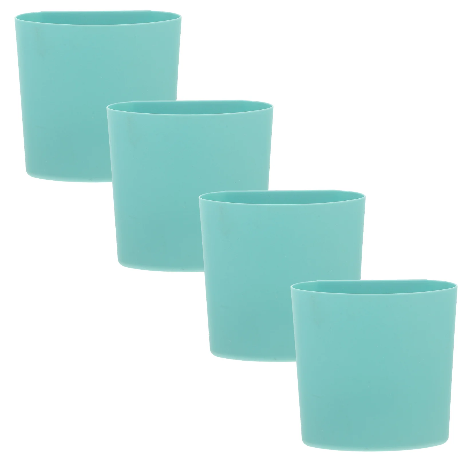 

4pcs Hanging Basket For Home Space Saving Rolling Cart Storage Bucket, Household Hanging Basket Organizer, Countertop Trash Can,